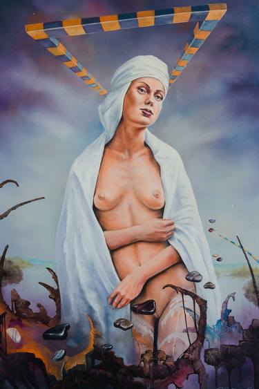 Print of Nude Paintings by Dejan Deki Milivojevic