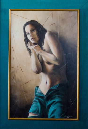 Print of Nude Paintings by Dejan Deki Milivojevic