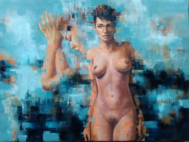 Original Impressionism Nude Paintings by Dejan Deki Milivojevic