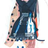 Collection Collection 2: FABRIC and CLOTHING (Marker pen on Bristol Board and paper) 