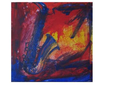 Original Expressionism Performing Arts Paintings by Gill Robinson
