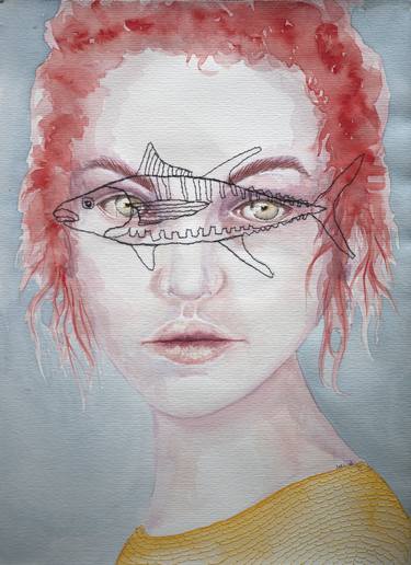 Original Fine Art Fish Paintings by Lorena Molina