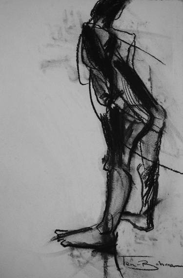 Print of Abstract Body Drawings by Yvette Ten-Bohmer