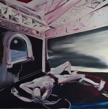 Print of Abstract Nude Paintings by Yvette Ten-Bohmer