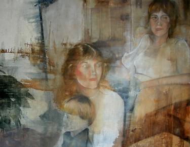 Print of Figurative Family Paintings by Dustin Scharnick
