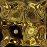 Collection abstract fractale art reklewski