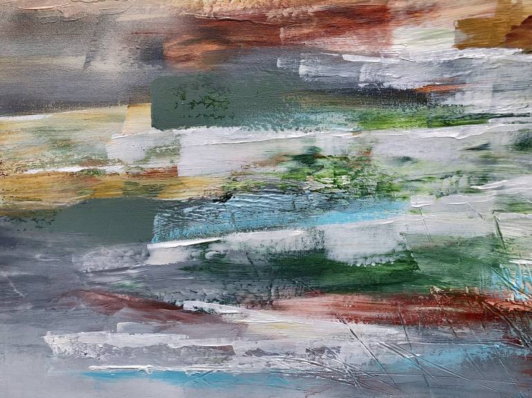 Original Abstract Landscape Painting by Michelle Carolan