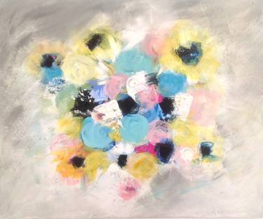 Original Fine Art Abstract Paintings by Michelle Carolan