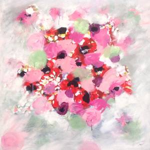 Bright Abstract Works Under $500