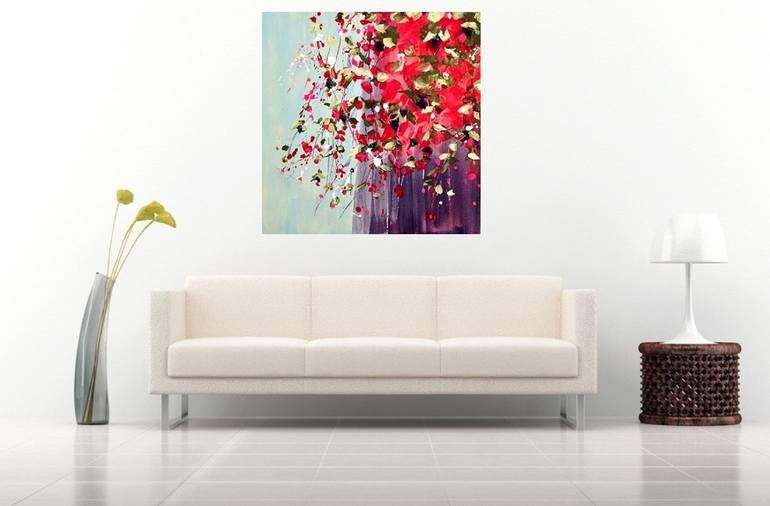 Original Abstract Landscape Painting by Michelle Carolan