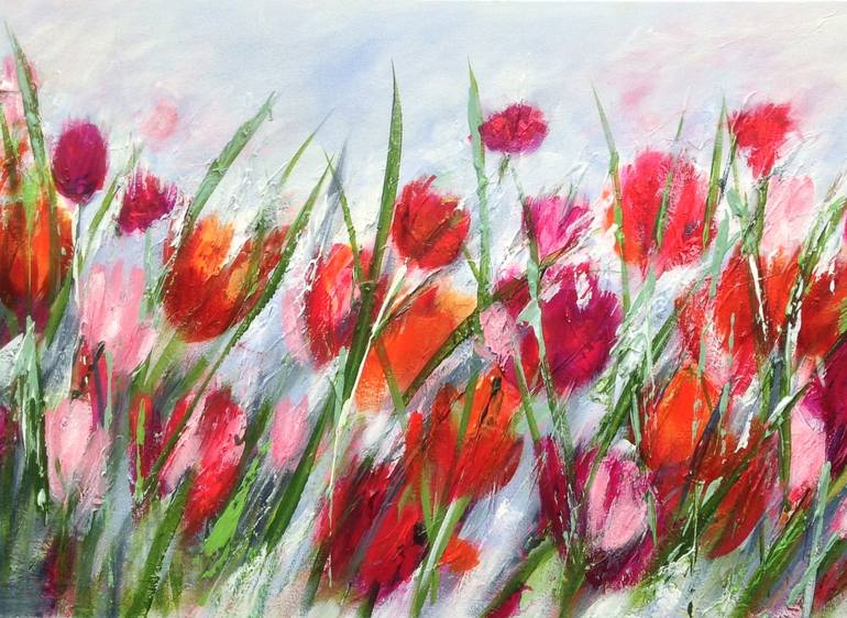 Original Impressionism Landscape Painting by Michelle Carolan