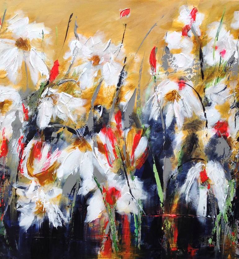 Original Abstract Landscape Painting by Michelle Carolan