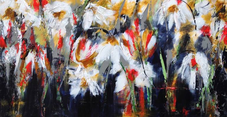 Original Abstract Landscape Painting by Michelle Carolan