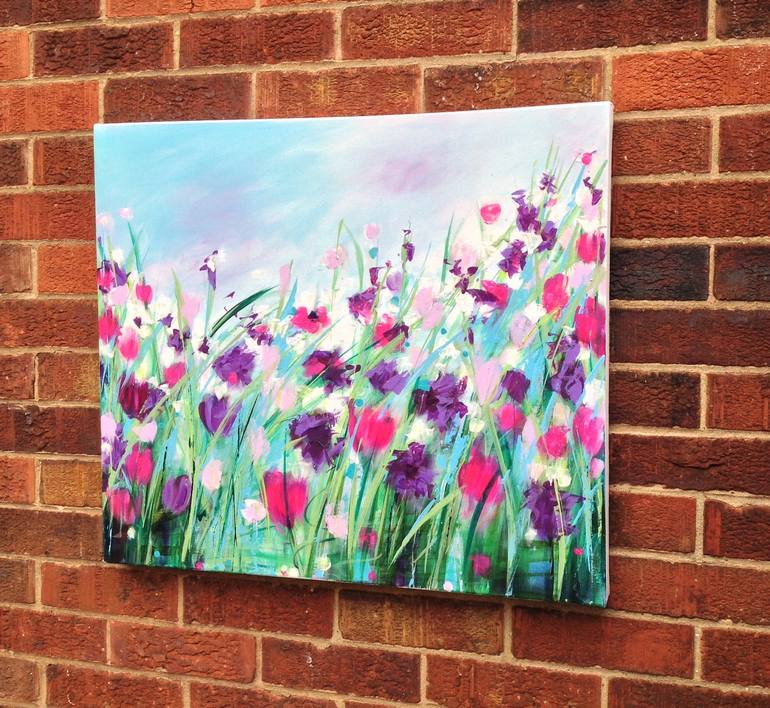 Original Abstract Landscape Painting by Michelle Carolan
