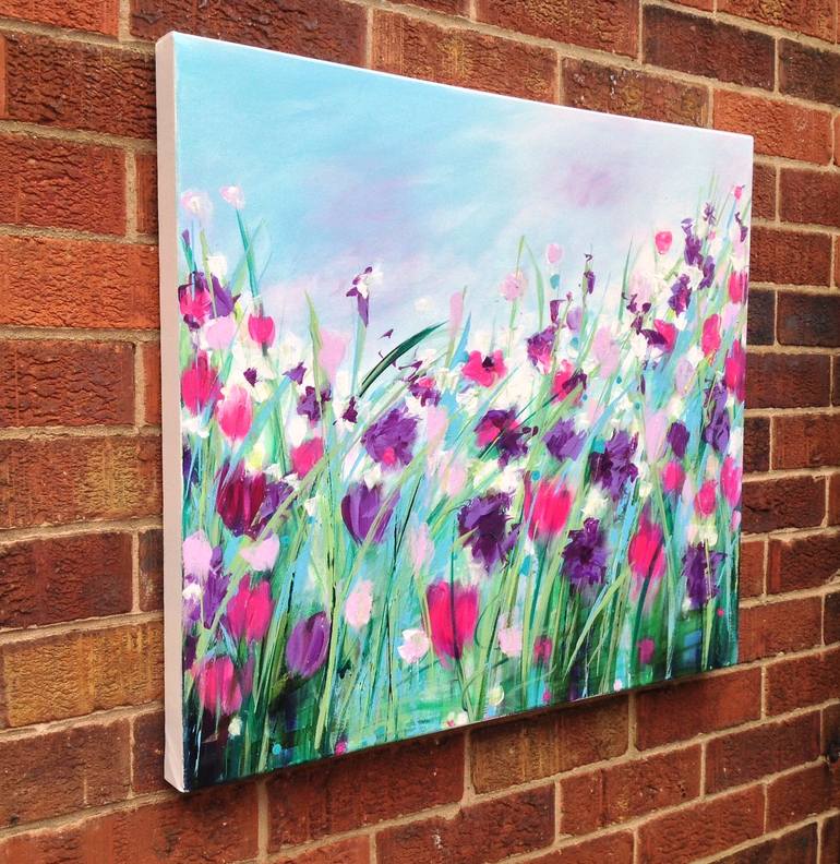 Original Abstract Landscape Painting by Michelle Carolan