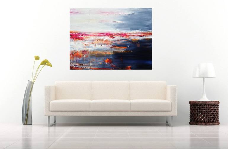 Original Abstract Landscape Painting by Michelle Carolan