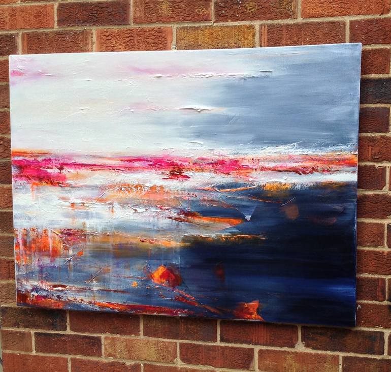 Original Abstract Landscape Painting by Michelle Carolan