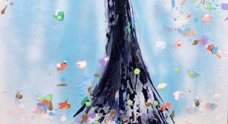 Original Abstract Landscape Painting by Michelle Carolan