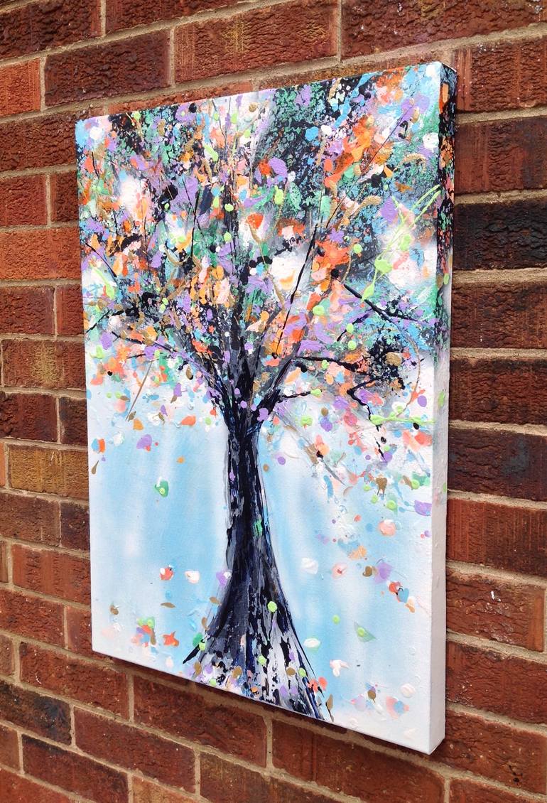 Original Abstract Landscape Painting by Michelle Carolan