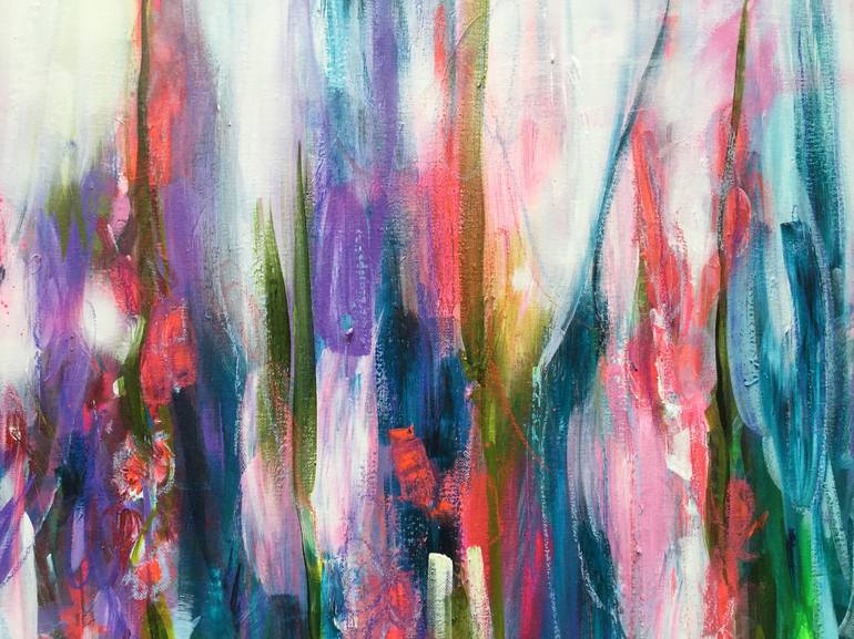 Original Abstract Expressionism Abstract Painting by Michelle Carolan