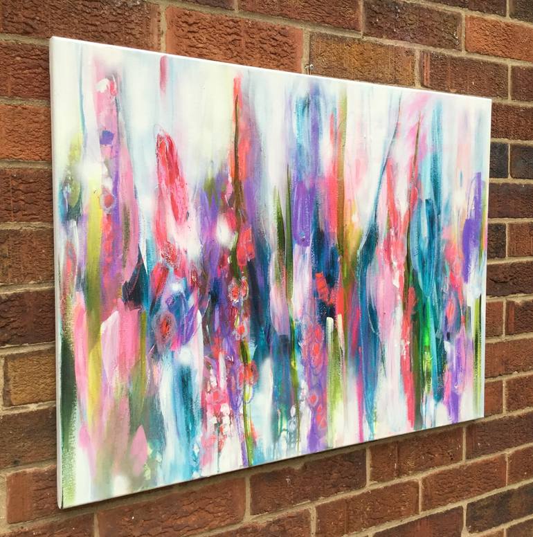 Original Abstract Expressionism Abstract Painting by Michelle Carolan