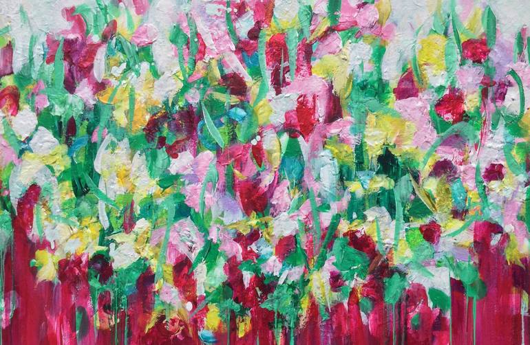 Original Abstract Landscape Painting by Michelle Carolan