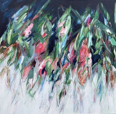 Original Abstract Floral Paintings by Michelle Carolan