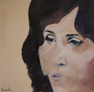 Original Modern Portrait Paintings by Sara Sohrabian