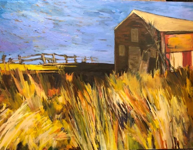 Original Impressionism Landscape Paintings by Marti Higgins