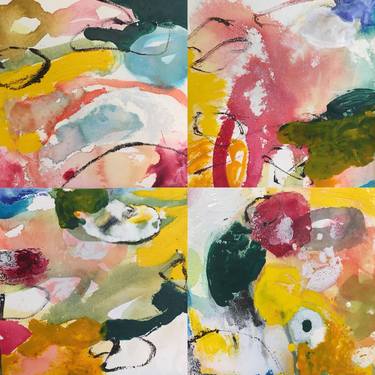 Original Abstract Paintings by Marti Higgins