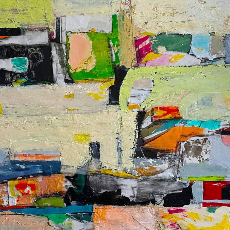 Original Abstract Expressionism Abstract Paintings by Marti Higgins