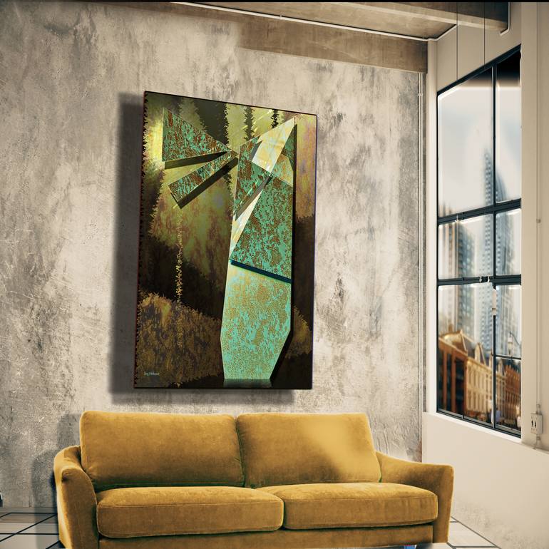 Original Abstract Painting by Bing Hitchcock