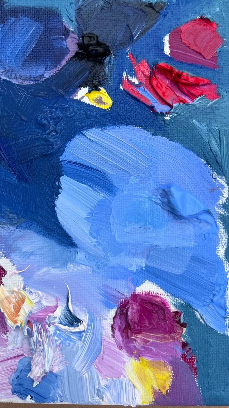 Original Color Field Painting Abstract Painting by Leah Naomi