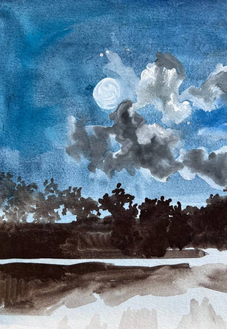 Original Documentary Landscape Painting by Leah Naomi