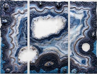 'ROYALS' Geode Triptych thumb