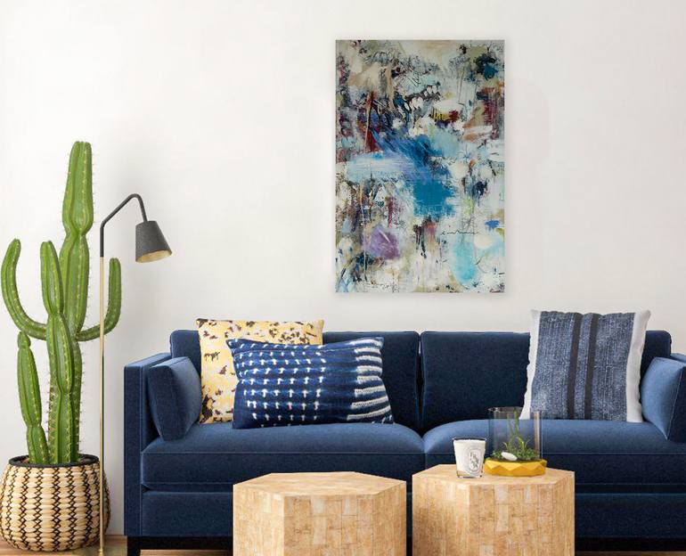 Original Pop Art Abstract Painting by Christina Twomey