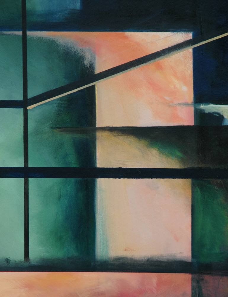 Original Abstract Painting by Malcolm Tait