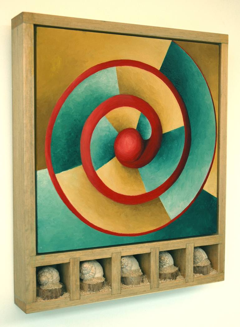 Original Abstract Painting by Malcolm Tait