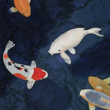 Print of Fish Paintings by Susan Paull