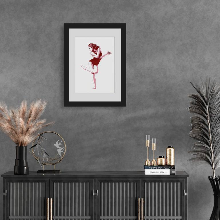 Original Illustration People Painting by Kosta Morr