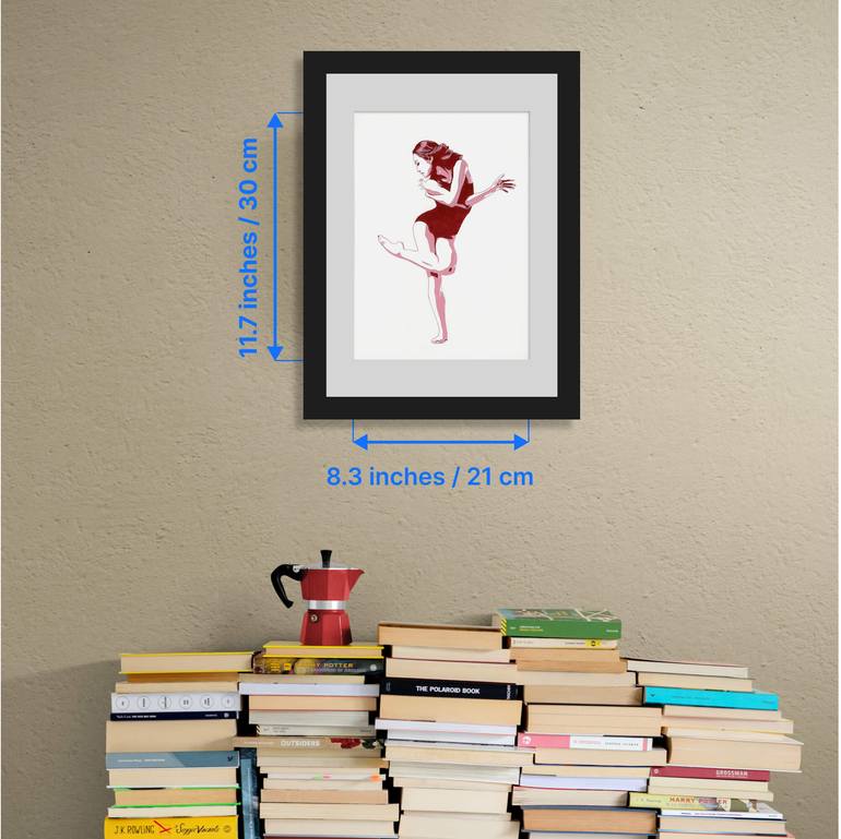 Original Illustration People Painting by Kosta Morr