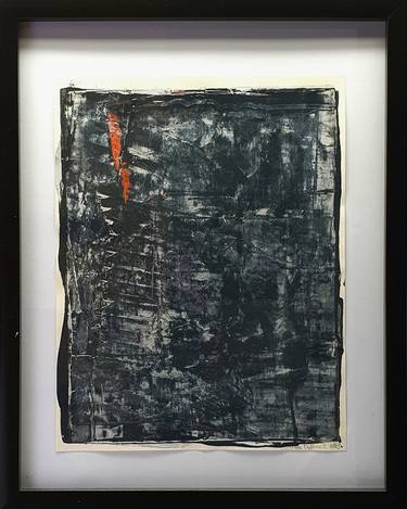 Original Abstract Painting by Theo Dykhorst