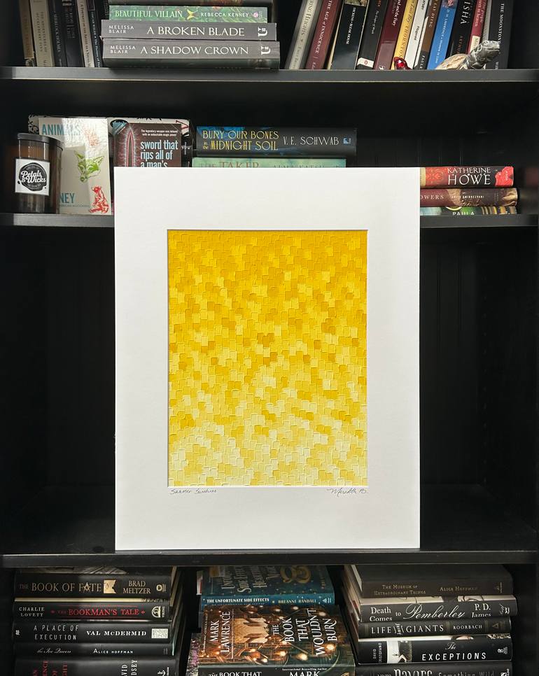 Original Abstract Expressionism Abstract Painting by Meredith Brooke