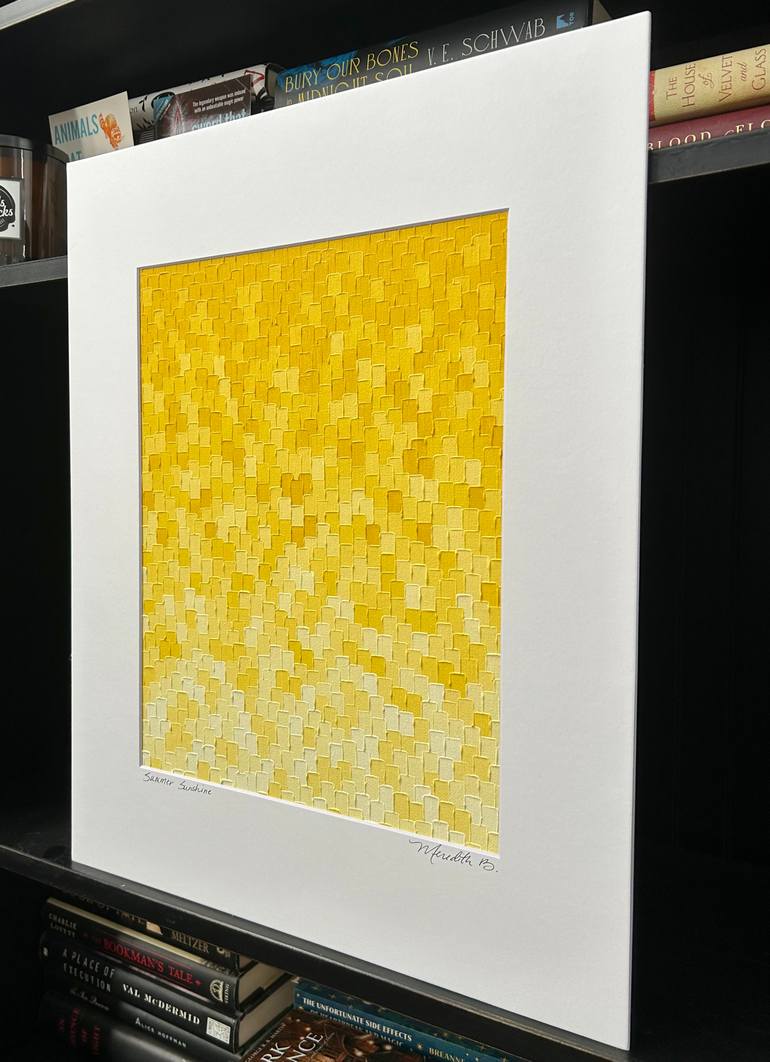 Original Abstract Expressionism Abstract Painting by Meredith Brooke