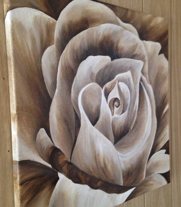 Original Floral Painting by Meredith B