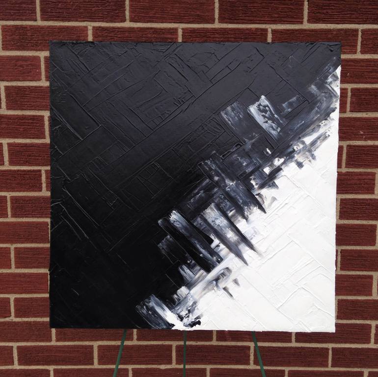 Original Minimalism Abstract Painting by Meredith Brooke