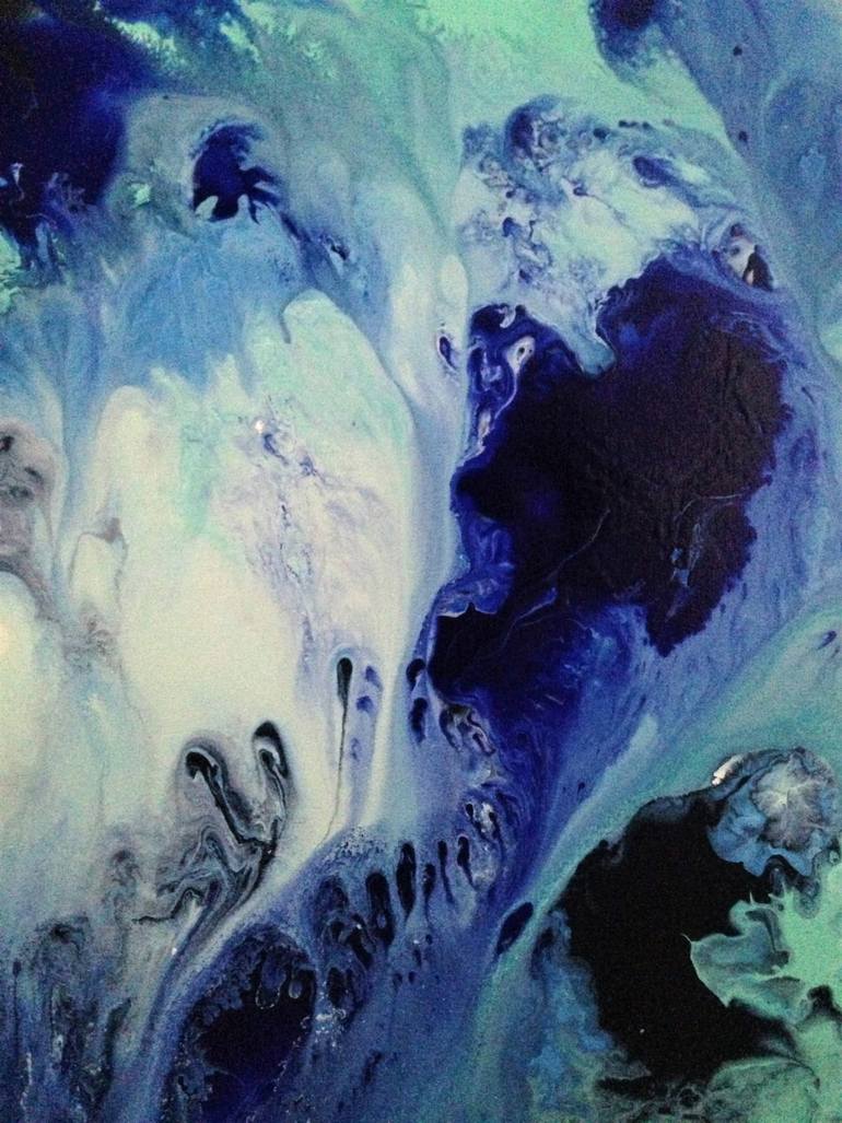 Original Abstract Expressionism Abstract Painting by Meredith Brooke