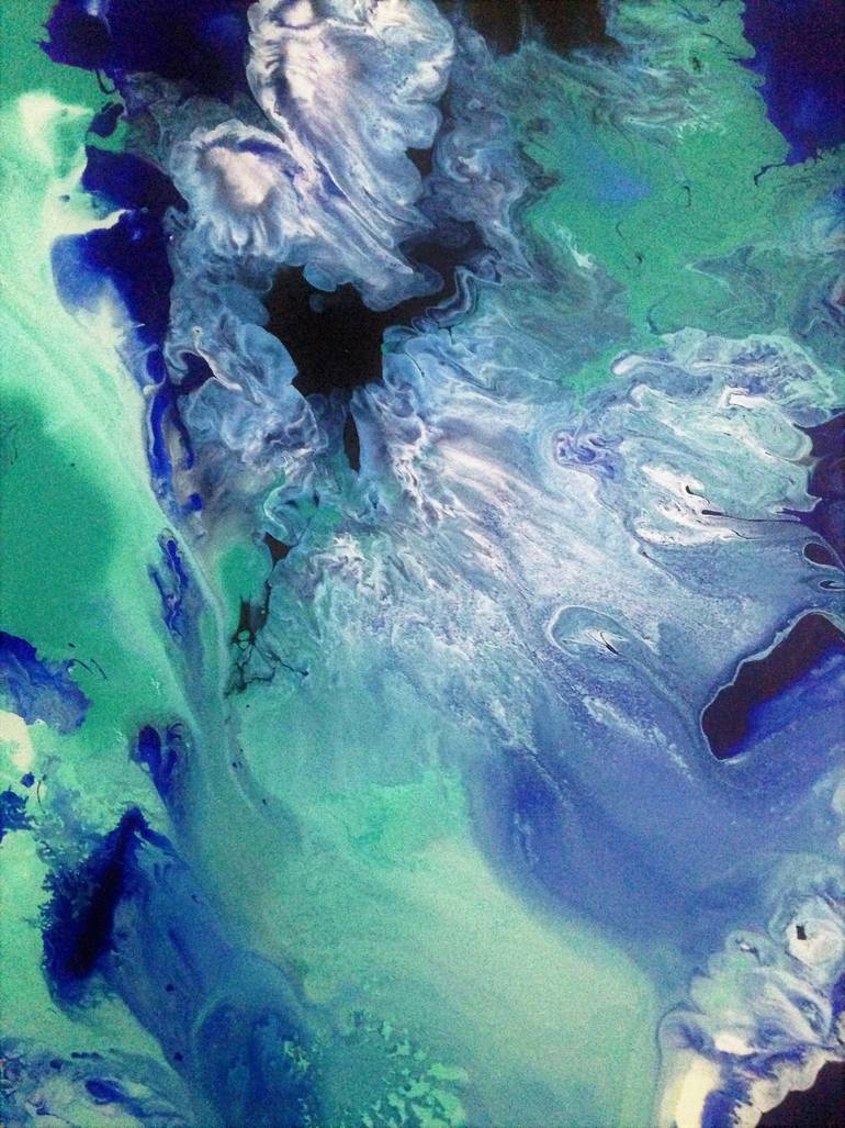 Original Abstract Expressionism Abstract Painting by Meredith Brooke