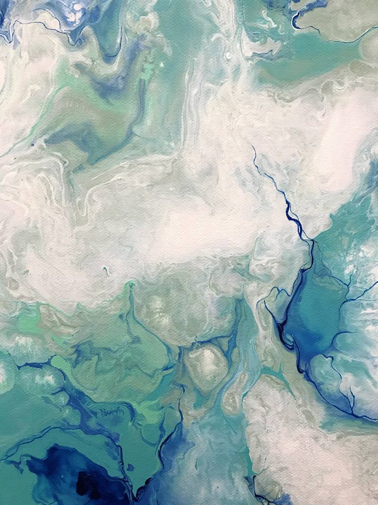 Original Abstract Expressionism Abstract Painting by Meredith Brooke