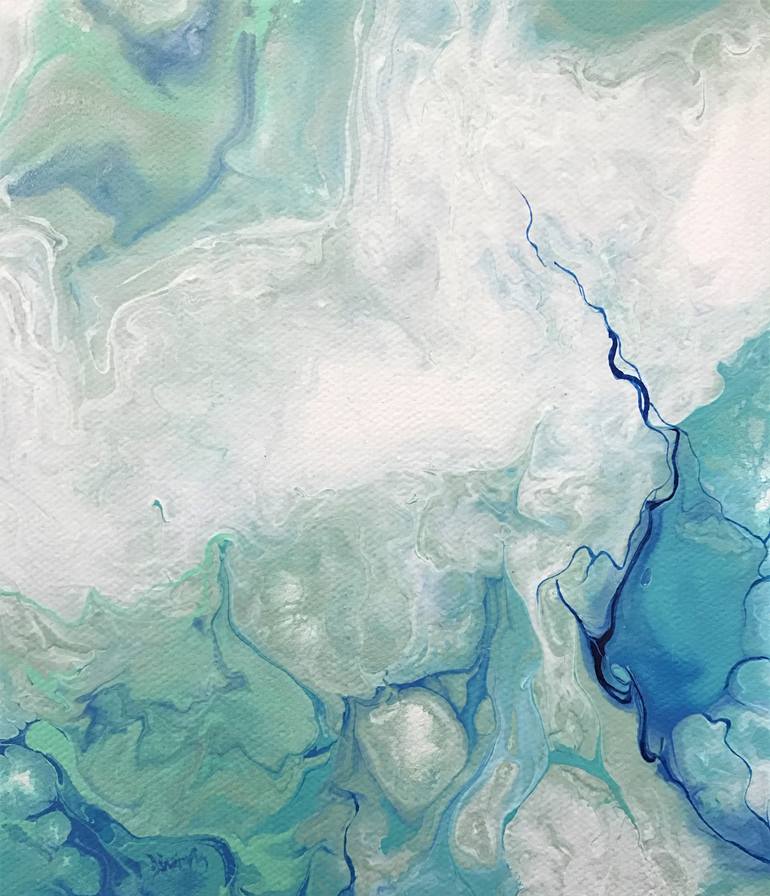 Original Abstract Expressionism Abstract Painting by Meredith Brooke